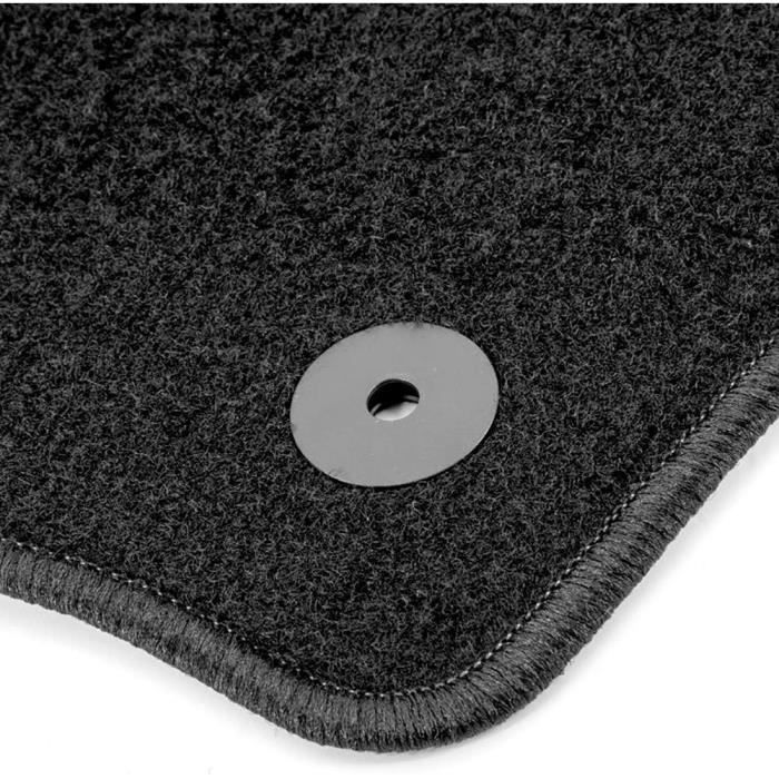 Tapis De Sol Pour Audi A4 8H Cabriolet 2002-2009 - Kit De 4 Pièces En Velours Noir, Sur Mesure