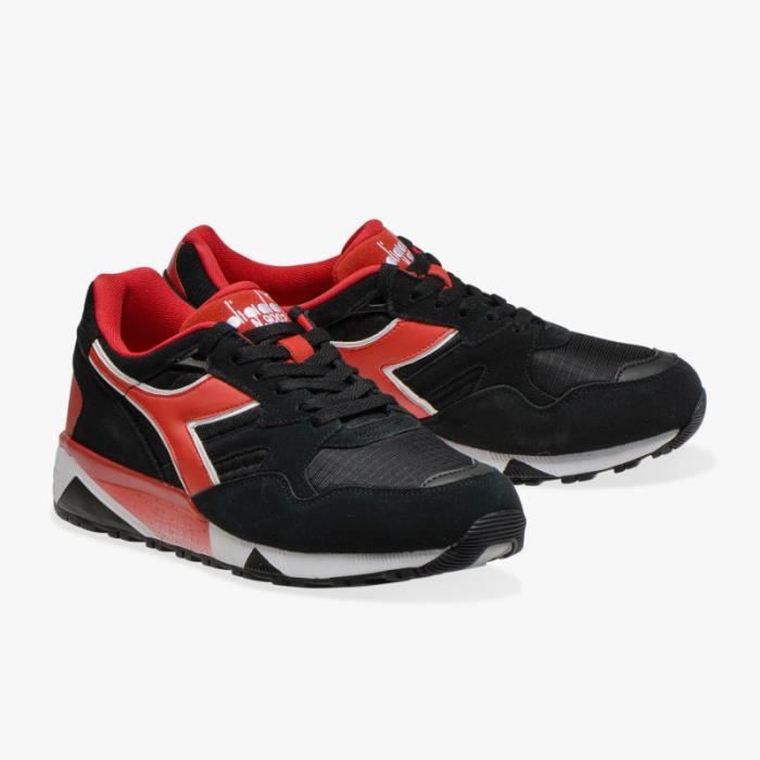 DIADORA N9002 Nero rosse scuro Noir Cdiscount Chaussures