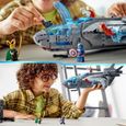 LEGO® Marvel 76248 Le Quinjet des Avengers, Jouet de Vaisseau Spatial avec Figurines, Infinity-5