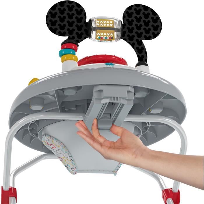 BRIGHT STARTS Trotteur bébé Disney baby Mickey - Lumineux et