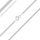Chaine argent femme 40cm