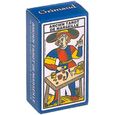 Mini Tarot de Marseille - Cartamundi - 78 cartes format 75x40mm - Jeu de cartes-0