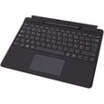 Microsoft – Surface Pro X Keyboard + Pen – ensemble clavier + stylet pour Surface Pro X (touches rétroéclairées, pavé tactile en ver-0