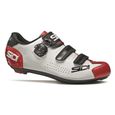 Chaussures de cyclisme Sidi Alba 2 - blanc/noir/rouge - 39-0