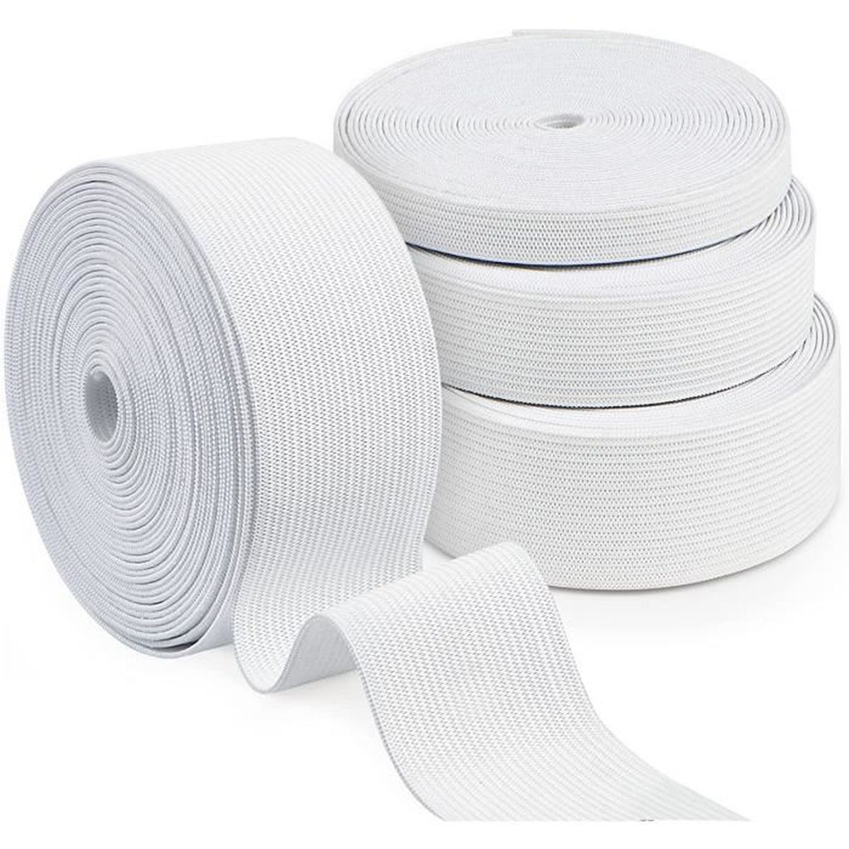 Bandes Élastiques Pour Fabriquer Des Bracelets, Bande Élastique Tricotée 2M Pour La Couture Noir Et Blanc, Étirement Élevé, Artisanat De Vêtements Du 3,46 € | DHgate