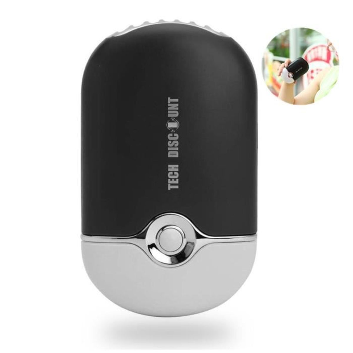 DINESA Mini ventilateur portable à jet d' - Chargement USB - Confortable -  Pour bureau : : Cuisine et Maison