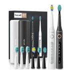 Brosse à dents électrique Fairywill Rechargeable brosse à dents sonic de voyage avec étui de voyage et 8 tête de brosse à dents