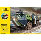 HELLER - Maquette Blindé Starter Kit Vab 4x4 Ukraine Heller |57130| 1:35 - Ref : 14016