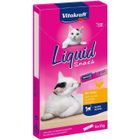 VITAKRAFT Liquid Snack au Poulet - Friandise liquide pour chat - 6 sachets de 15g