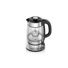 Zanussi - KEZ37 - Bouilloire à Thé - 1.7 L - 2 in 1 Bouilloire et Théière - Sécurisante - Transparente