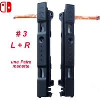 Glissière（L+R）manette Joy-Con Nintendo Switch NS*accessoire* Pièce de rechange et Réparation*（1 paire）