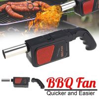 BBQ Ventilateur Soufflet electrique pour Barbecue Ravive Flamme Feu Activateur, Bellows barbecue portatif -KOR