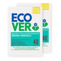 [Lot de 2] ECOVER Lessive Poudre Universel - 160 lavages - Lavande & Eucalyptus