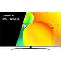 Télévision LG 65NANO766QA 65" 4K ULTRA HD LED WIFI - Noir - Smart TV - Ecran incurvé