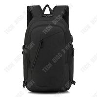 TD® Nouveau sac à dos pour hommes sac antivol serrure à combinaison sac à dos 15 pouces USB sac d'ordinateur d'affaires