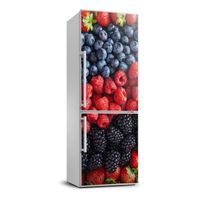 Tulup Réfrigérateur Sticker Étiquette Décoration Auto-Adhésive 60x180 cm Autocollant de Cuisine - fruits des bois