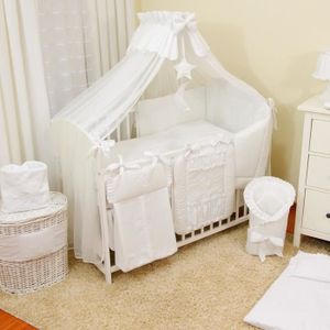 Lit à baldaquin pour bébé en coton - Moustiquaire pour chambre à coucher -  Hauteur: 250cm - Circonférence du bas: 400cm