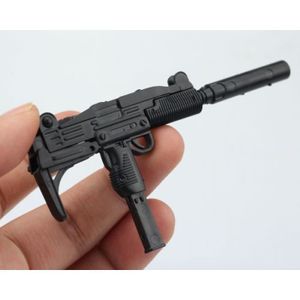 KIT MODELAGE couleur UZI fusil de Sniper 4D en plastique, échelle 1-6, 1:6, modèle de pistolet pour soldats de 12 pouces,