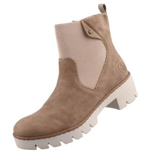 Bottines femmes beige Cdiscount