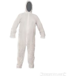 10 x Combinaison jetable blanc taille XXL en polypropyl/ène BICAP peintre combinaison Combinaison jetable