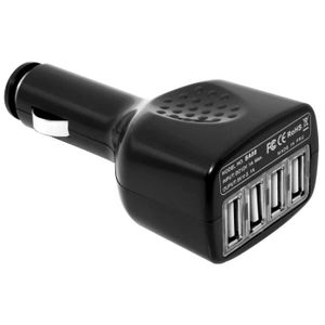 CHARGEUR CD VOITURE 1x4 ports USB chargeur voiture allume-cigare