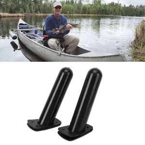 PORTE-CANNE LEC porte-canne à kayak 2 pièces supports de pêche intégrés support de canne à Kayak en Nylon support de canne à pêche HB042