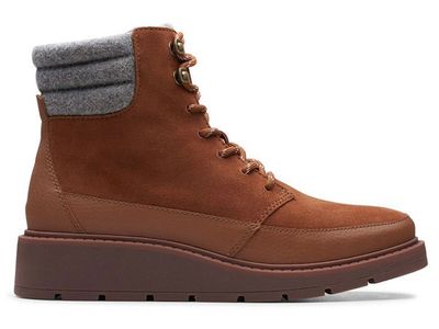 Bottines Mode Femme EAST 5TH - Taille 8M US (5-6 FR), Marron, Talon 3 Pouces, Fermeture éclair - Occasion