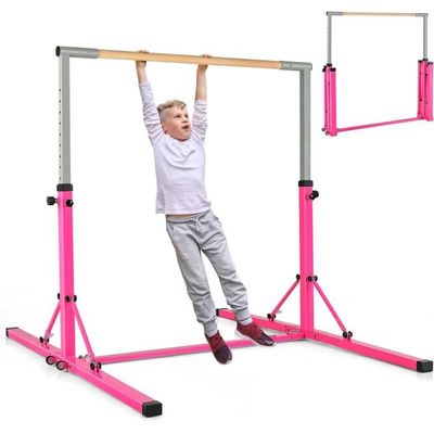 Barre De Gymnastique METIS – 13 Hauteurs Ajustables 90-150cm, Charge 100kg