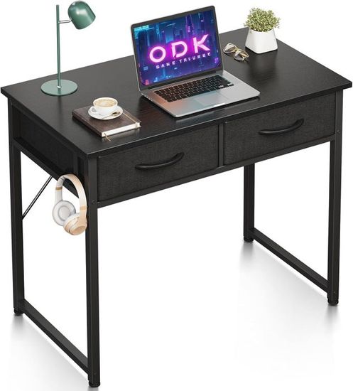 NUOBESTY Lot De 2 Supports Lunettes Peluche - Présentoir Bureau Table De Chevet Noir, Décoratif Et Pratique
