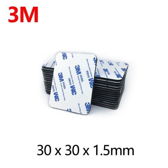 6 Fixations Adhésives KSJEHW Pour GoPro - Plates Et Courbées 3M | Pour Casque, Sport, Action Cam