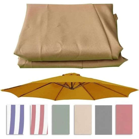 Housse De Remplacement Pour Parasol Garden - Toile Polyester 2m à 3m