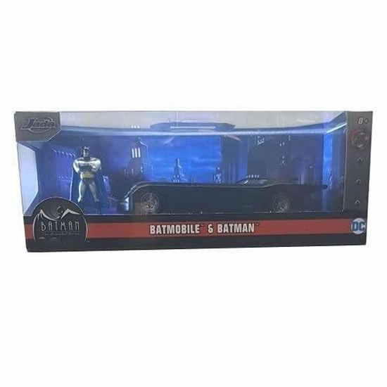 Batmobile Et Figurine Le Joker – Batman 66′ McFarlane Toys, 40cm, Gold Label