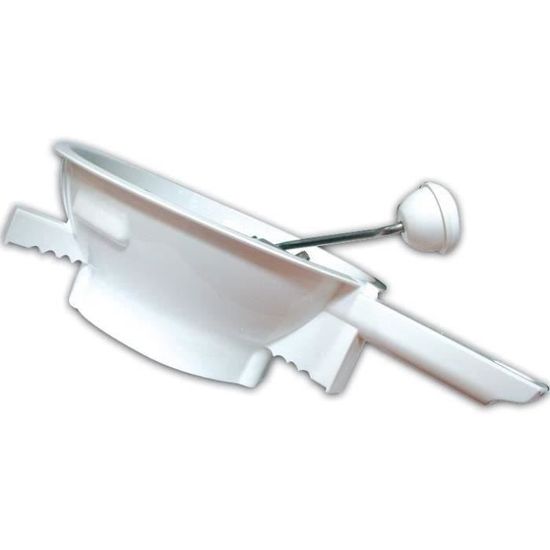 Moulin à Légumes Fackelmann 19cm - 3 Grilles Interchangeables, Acier Inoxydable