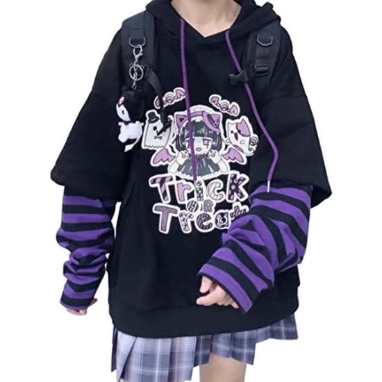 Pull Animé Japonais Flat Cartoon main image 1