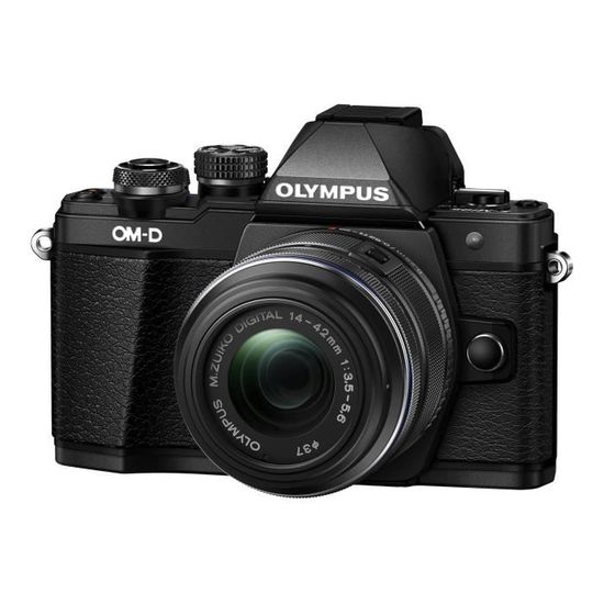 Olympus OM-D E-M10 Mark II Appareil photo numérique sans miroir 16.1 MP Quatre tiers 1080p - 60 pi-s 3x zoom optique objectif…