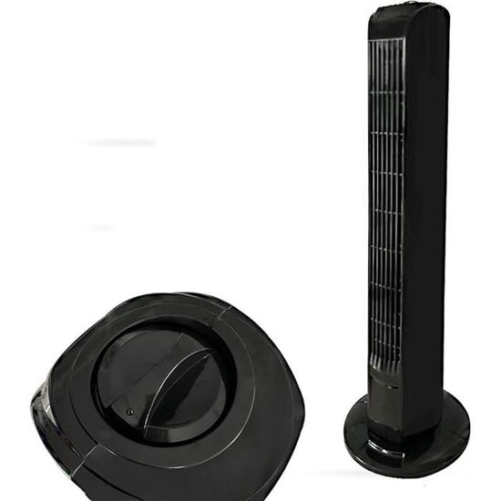 Ventilateur Colonne Sans Pales - Ventilateur Tour Silencieux - 2 Vitesses - Portable USB - Pour Chambre, Bureau, Maison