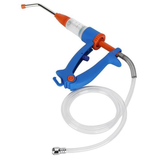 Pistolet Vétérinaire Continu 30 Ml - Distributeur Réglable En Métal Pour Bétail, Moutons, Porcs - 7