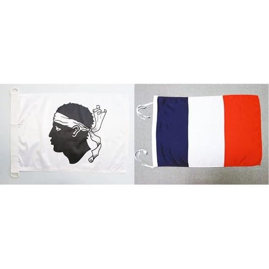 Drapeau Nautique Espagne 45 X 30 Cm - Pavillon De Complaisance Espagnol Avec Anneaux - Pour Bateau, Voilier