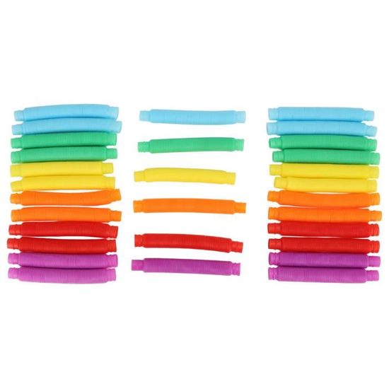 Jouet Sensoriel Pop Multicolores Tubes Pour Calmer Relaxer