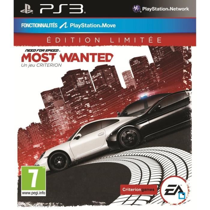 NEED FOR SPEED MOST WANTED LIMITED EDITION / PS3