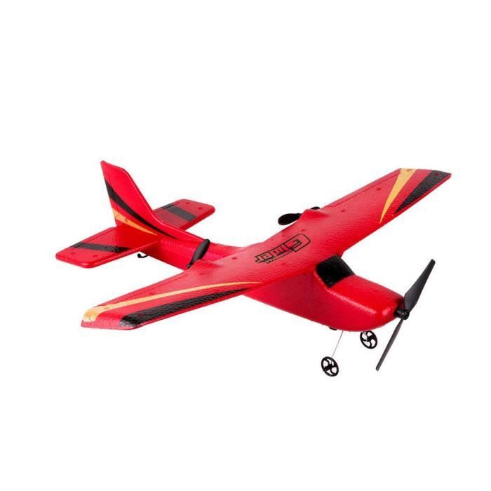 RC Télécommande Hélicoptère Planeur Avion Avion EPP mousse 2CH 2.4G Jouets @1385