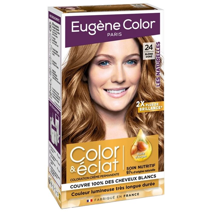 EUGENE COLOR Crème Colorante permanente N24 Blond Doré