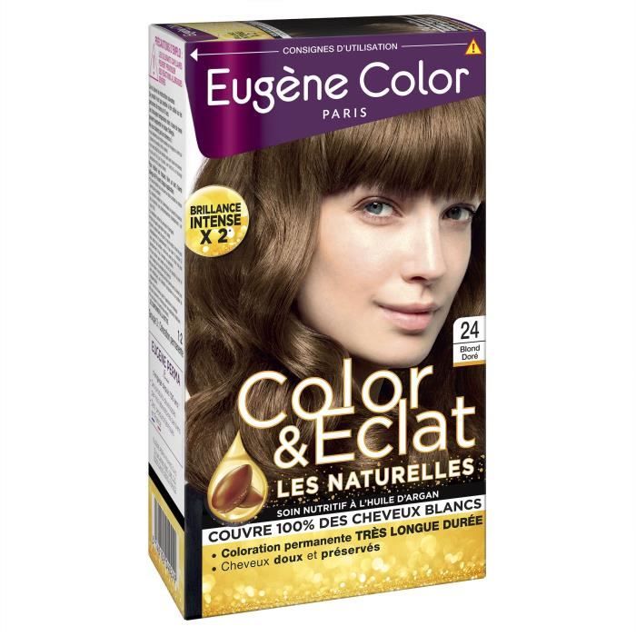 Eugène Color Les Naturelles Crème Colorante Permanente n°24 Blond Doré