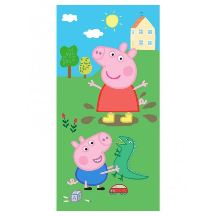 Peppa Pig Jouer Serviette de Plage