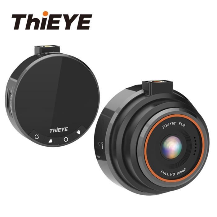 THiEYE Dash Cam 1080 P Full HD voiture DVR tableau de bord caméra enregistreur avec Super large dashcam double arrière camion regist