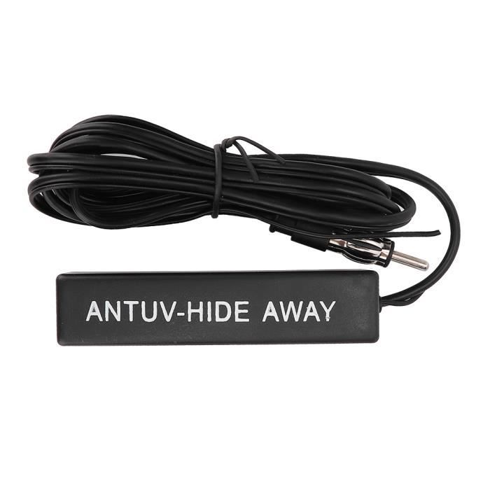 YOSOO Antenne de voiture Antenne amplifiée cachée par Radio AM / FM stéréo électronique universelle 12V pour bateau de voiture