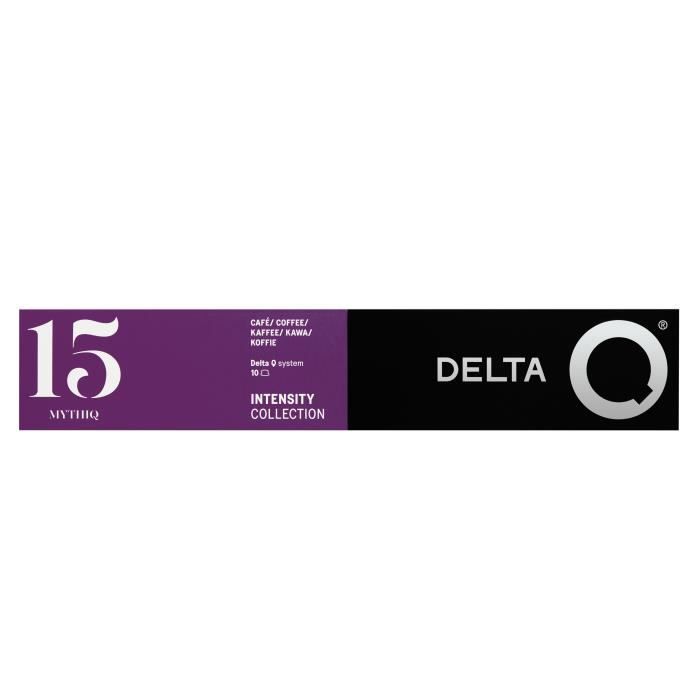 Delta Q - MythiQ N°15 - 10 capsules compatible uniquement machines uniquement Delta Q