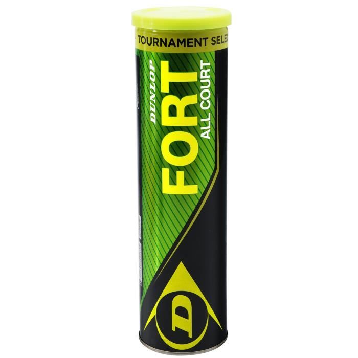 Tube de 4 balles Dunlop Fort All Court