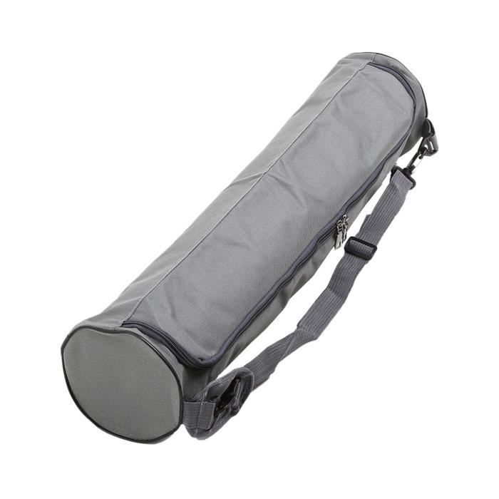 Sac à Dos Imperméable pour Tapis de Yoga Sac à Dos pour Exercice Pilates gris