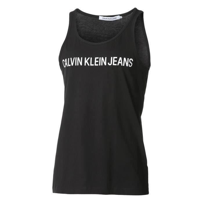 CALVIN KLEIN Débardeur Institutional BAE Noir Homme